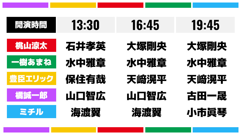 公演スケジュール0116